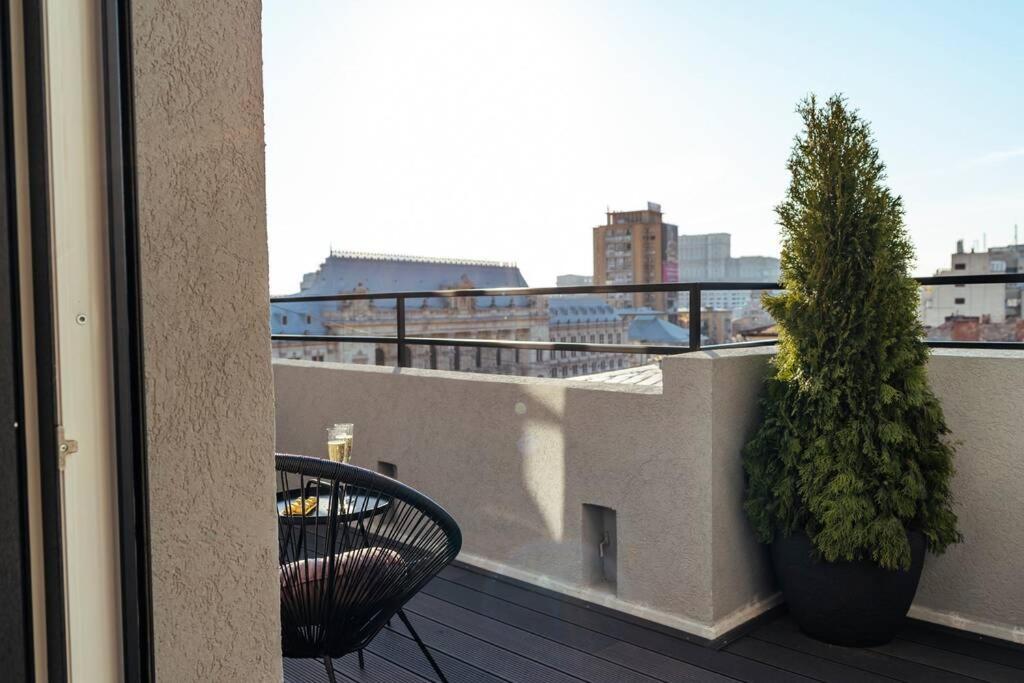 Sunset Terrace In The Old Town Apartment Bucharest Exterior photo